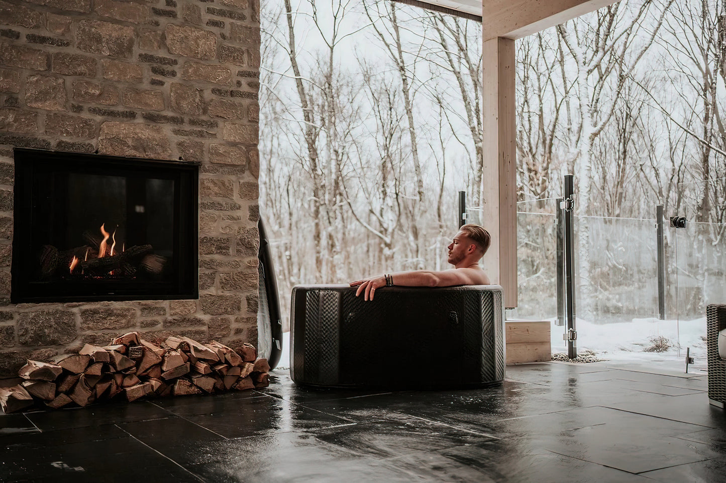 Ice Bath Session –Malu